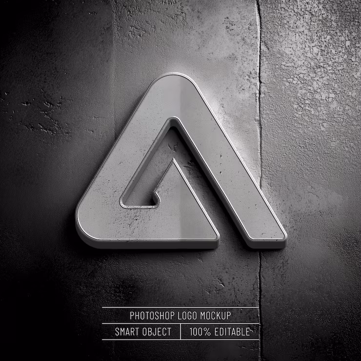 3d-realistic-metal-logo-mockup-concrete_47987-29165